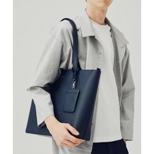 トートバッグ バッグ サフィアーノPVCトートバッグ（パスケース付き）