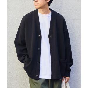 カーディガン WEB限定 ビッグシルエット イージーケア