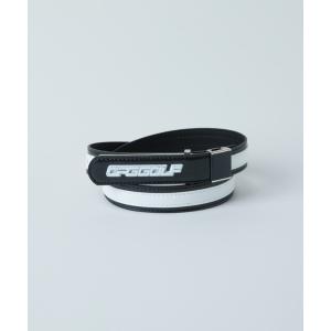 ベルト メンズ Smart logo buckle belt（スマートロゴバックルベルト）