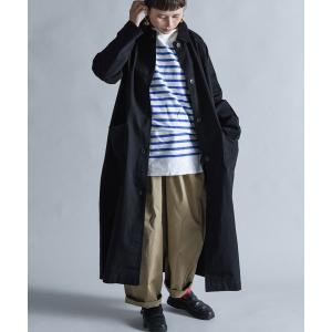 ステンカラーコート ツイルステンカラーコート