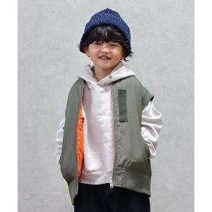 ダウンベスト ダウン □【KIDS】MA-1ベスト