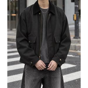 ブルゾン アウター Twill short hu...の商品画像