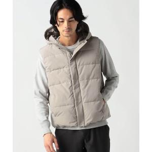 ダウンベスト ベスト メモリーポリクロスフードダウンベスト メンズ