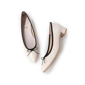 バレエシューズ パンプス 「レイン対応」RainyDay ポインテッドトゥヒールバレエシューズ(RB9401A)