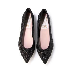 バレエシューズ パンプス ポインテッドトゥバレエシューズ(B4601A)