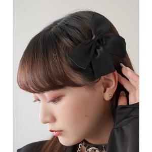 ヘアクリップ レディース 「2個セット」リボンミニヘアクリップ｜zozo