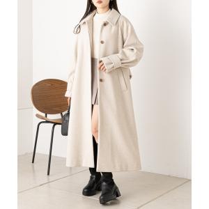 ステンカラーコート ステンカラーオーバーロングコート