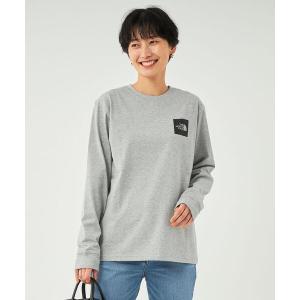 tシャツ Tシャツ 「 THE NORTH FACE 」 ロングスリーブ スクエア ロゴ Tシャツ