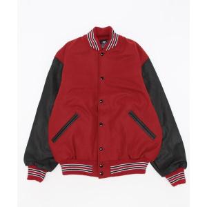 BUTWIN◇スタジャン/M/ポリエステル/BLK// : セカンドストリートYahoo