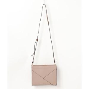 ショルダーバッグ バッグ 「シュリンク合皮・軽量」スクエアミニショルダー レディース