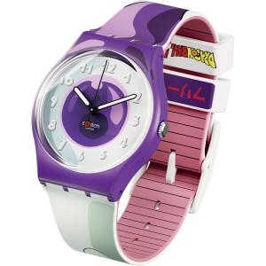 腕時計 メンズ 「SWATCH X ドラゴンボールZ」FRIEZA X SWATCH