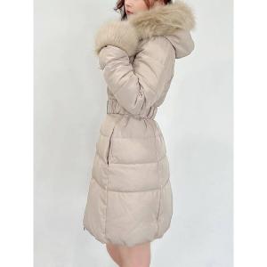 ダウン ダウンジャケット フード付ダウンコート