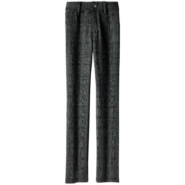 パンツ ポカポカすっきり静電防止付裏ファーパンツ股下６４ｃｍ レディース