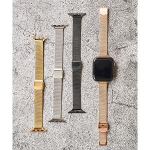 腕時計 レディース 「zandy / ズィー・アンド・ワイ」アップルウォッチバンド ミラネーゼベルト ステンレス Apple Watch レディース メンズ