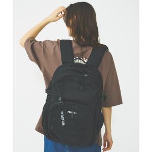 レディース リュック ACTIVE DOUBLE POCKET MOLLE BACKPACK / 大容量 約30L PCポケット付き｜zozo