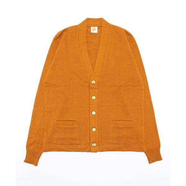 カーディガン 「A+/エープラス」（UN）V-NECK POCKET CARDIGAN メンズ