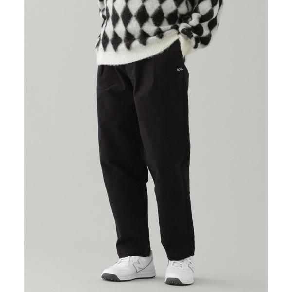 パンツ モールスキンタックパンツ/オーバーサイズ メンズ