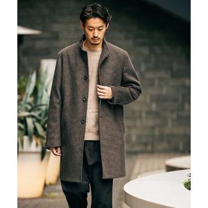 コート チェスターコート  SUPER 140 ウールスタンド チェスターコート