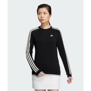 ニット レディース スリーストライプス 長袖クルーネックセーター「adidas Golf/アディダスゴルフ」｜ZOZOTOWN Yahoo!店