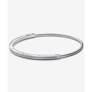 Pandora I-D パヴェ バングル シルバーの買取情報