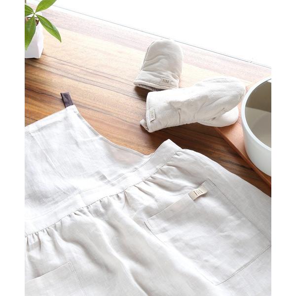 エプロン FIKAオリジナルリネンエプロン