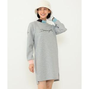 ワンピース BEAMS GOLF ORANGE LABEL / マルチカラーリブ ワンピース