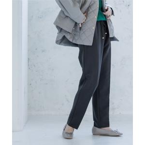 パンツ ストレッチツイル イージーテーパードパンツ