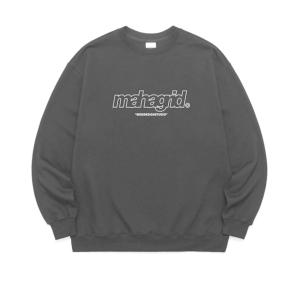 スウェット レディース 「mahagrid/マハグリッド」THIRD LOGO CREWNECK/サードロゴクルーネックスウェットシャツ