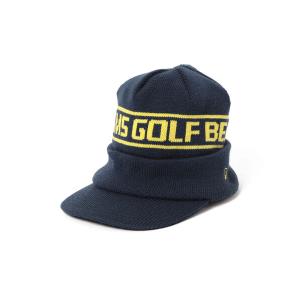 帽子 キャップ NEW ERA × BEAMS GOLF / 別注 バイザー ニット