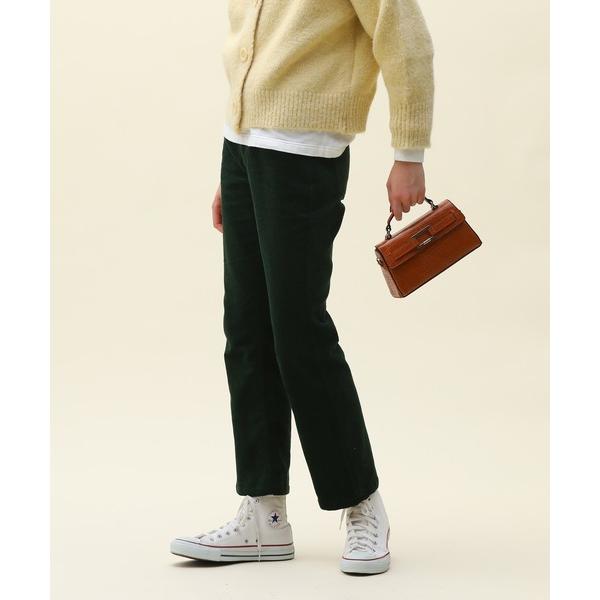 パンツ コーディロイフレアパンツ レディース