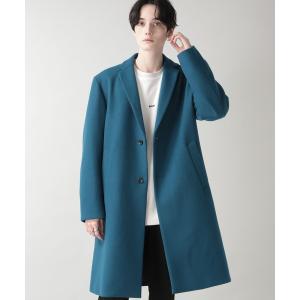 コート チェスターコート ＜スタイルアップ＞メリノウール/チェスターコート