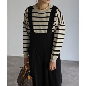 ニット セーター クルーネックボーダープルオーバー レディース｜ZOZOTOWN Yahoo!店