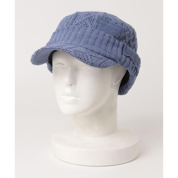 キャップ 帽子 FARM CABLE WK CAP ケーブル編みニット ワークキャップ レディース ...