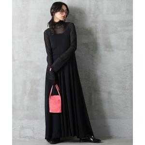 ワンピース パワーネットタートルロングワンピース 「大きいサイズ有」GEVS.
