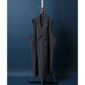 ベスト Tailored Collar Long Gilet/テーラード ロングジレベスト｜zozo