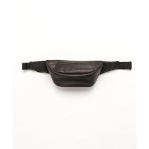 メンズ バッグ ウエストポーチ PATRICK STEPHAN LEATHER SMALL WAIST BAG DEMI C｜zozo