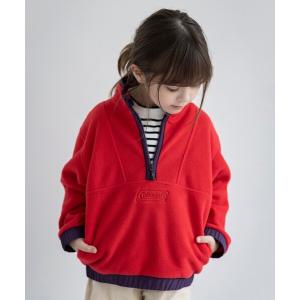 キッズ tシャツ Tシャツ 「110-150/Coleman別注/親子リンク」マイクロフリースプルオーバー