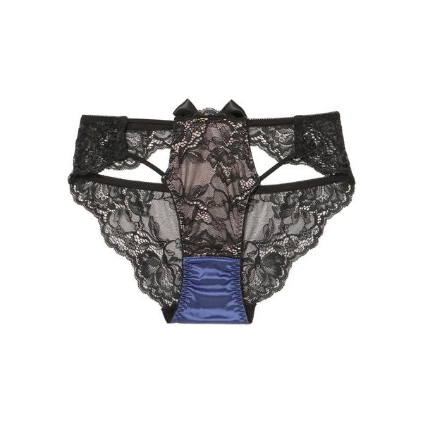 ショーツ ジュエリーサテンリボンレース ショーツ