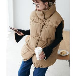 ダウンベスト ダウン ファイバーオーバーベスト