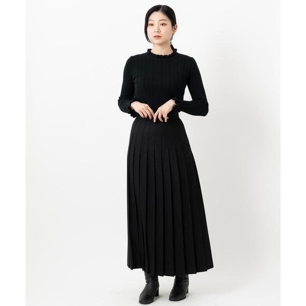 スカート ONeil of Dublin オールプリーツマキシ キルトスカート 93cm