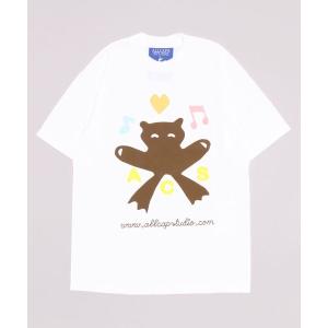 tシャツ Tシャツ メンズ 「ALL CAPS STUDIO」ACS Teddy Flog T-shirts｜zozo