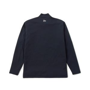 サイズ：2L ZERO HALLIBURTON ゼロハリバートン  ハイネック 長袖Tシャツ  ブラック系 [240101440982] ゴルフウェア メンズ ストスト ZERO HALLIBURTON ポロシャツ ゼロハリバートン ゴルフ ヒート