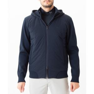 未使用 ゼロハリバートン ハイブリッドスウェットブルゾン 長袖 グレー L ZERO HALLIBURTON（ゼロハリバートン） トレーナー スウェット ゴルフ