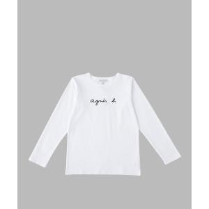 agnes b.（アニエスベー） tシャツ キッズ ロゴ コットン 半袖 Tシャツ