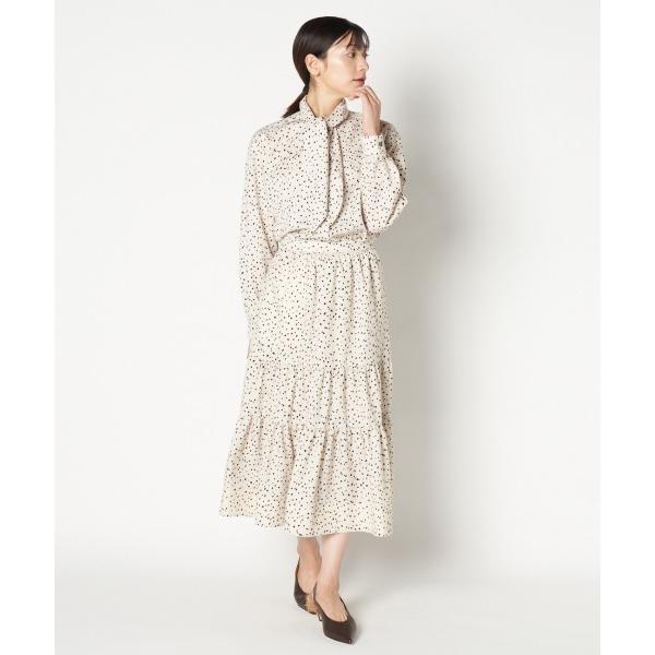 スカート LEOPARD＆DALMATIAN FLARE SKIRT