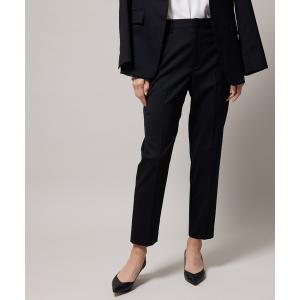 パンツ 「手洗い可能」ストレッチウールテーパードパンツ/セットアップ対応 レディース