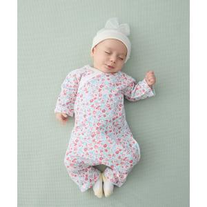 ベビー服 ロンパース おうちラップクラッチ（小花）の買取情報