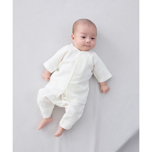 ベビー肌着 あったかワンタッチ短肌着２枚組