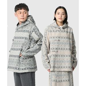 メンズ パーカー Co/Wo Nomad Jacquard Parka｜zozo