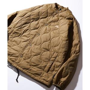 ジャケット ブルゾン WEB限定 KELTY×FREAK'S STORE/ケルティ 別注 ワンポイント ヴィンテージロゴ ノーカラーキルティングブルゾ